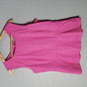 Banana Republic Womens Blouse Pink Peplum Top 14